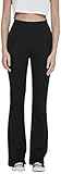 schlaghose stoff damen Noisy May Damen Flared Hose Bootleg Boot Cut Freizeithose