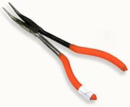 For Long Handle Bent Nose Needle Nose Pliers 45 Degree Angle Tip