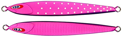 Jackall Anchovy Metal, Type Zero 2.8 Oz (80 G), Strong Pink/Micro Glow #TOP29