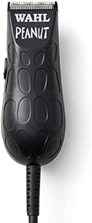Wahl Professional Black Peanut Hair and Beard Clipper Trimmer with a Powerful Rotary Motor for Professional Barbers and Stylists - Model 8655-200