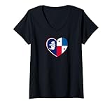 Photo Gallery donna wyoming and panama flags: heart shaped unity maglietta con collo a v Photo Gallery donna wyoming and panama flags: heart shaped unity maglietta con collo a v