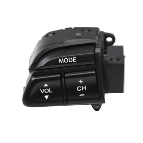 Bouton multifonction de réglage volume volant Accord 2008 commande gauche noire - 6
