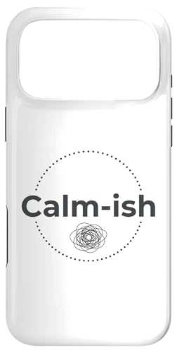 Calm-ish Funny Sarcastic Mood �O���t�B�b�NT�V���c ���[���A �X�}�z�P�[�X iPhone 17 Pro Max �p