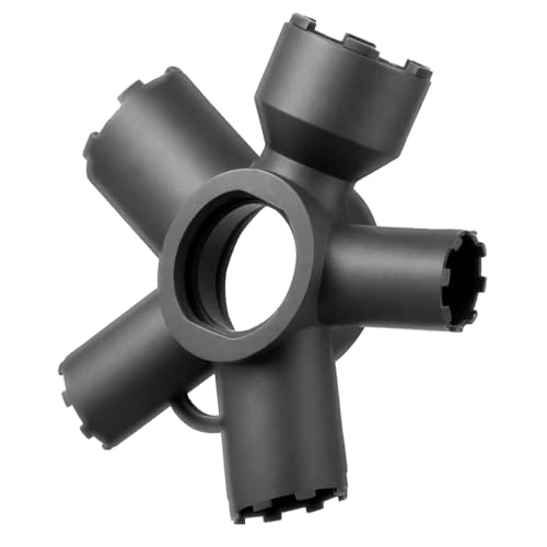 10 in 1 Faucet Aerator Removal Wrench Tool Kit, Aerator Key for Sink Faucet, Fits Threaded and Housed Aerators of Size M16.5 M18.5 M21.5 M22 M24 M28