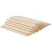 LEXININ 1500pcs 4.5 Inch Orange Wood Nail Sticks, Wooden Cuticle Pusher Sticks, Doubled Sided Wooden Stick for Manicure, Pedicure