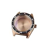ROUREOX Kit Cassa Orologio Subacqueo Vintage 41mm Vetro Bombato Ghiera Ceramica Bracciale Acciaio Movimento NH35 per Seiko 62MAS-7 41MM