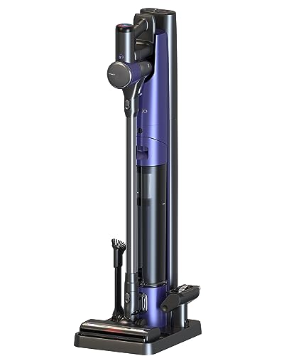 Tineco Pure One Station Pet Aspirateur Balai sans Fil avec Auto-Nettoyage, Brosse ZeroTangle pour...