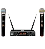 Microfone sem fio Duplo UHF Dylan UDX-02