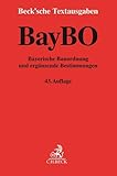  Bayerische Bauordnung: und ergänzende Bestimmungen - Rechtsstand: 15. September 2018