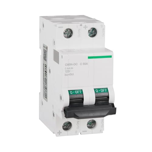Interruptor de aire 25A con protección bipolar C65N-DC para paneles solares residenciales 3