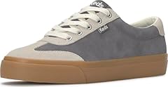 Grey/Egret Suede
