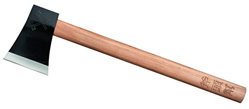 Cold Steel AXE Gang Hatchet, geschmiedeter Stahl 1055,, amerikanisches Hickory Holz – Bild 6