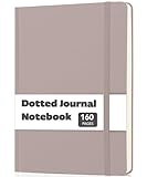 Mr. Pen- Dotted Journal Notebook, A5 Medium Size (5.7'x8.4'), 160 Pages (80 Sheets), Fabric Hardcover, 100 GSM Thick Paper, Bullet Dotted Journal for Planning, Tracking