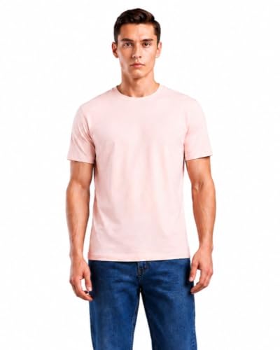 Image of Wellbi Bamboo Men's Tshirt - Ultra-Soft, Breathable & Sustainable | Premium Cotton Blend for Supreme Comfort | Stylish & Eco-Friendly T-Shirt for Men | Tshirt Men Cotton
