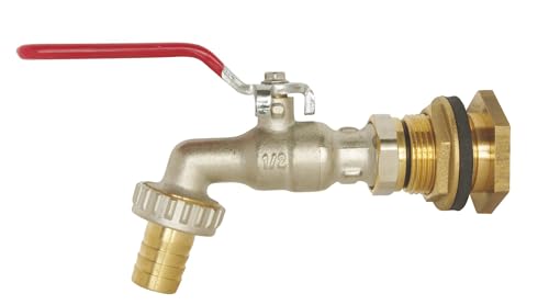 SOMATHERM FOR YOU - Kit de récupération d'eau de pluie - Pour cuve de 200 à 500L - Robinet orientable
