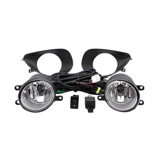 Feux de brouillard avant Toyota Yaris 2007 2008 2009 kit phares antibrouillard avec grille