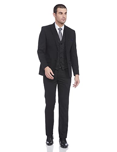 Image of Park Avenue Men's Rayon Peak Lapel Suit
