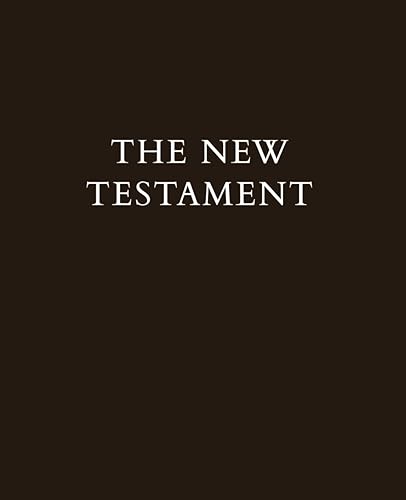 The Standard Version of the New Testament in the English Language: A new, highly accurate and literal version of the New Testament in a clean, generous, large print format