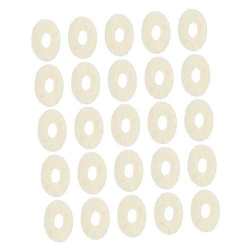 Toddmomy 90Pcs Felt Piano Washers for Key Balance Regulation Durable Regulating Tool Lightweight Pads for Standard Piano Use Musicians