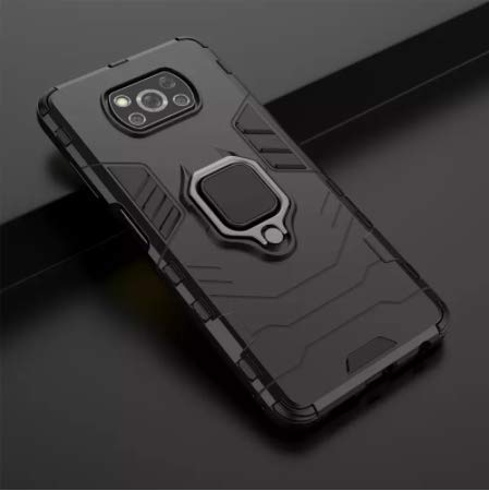 Capa Anti Impacto Ring Xiaomi Poco X3/X3 PRO+ Película De Vidro 9d