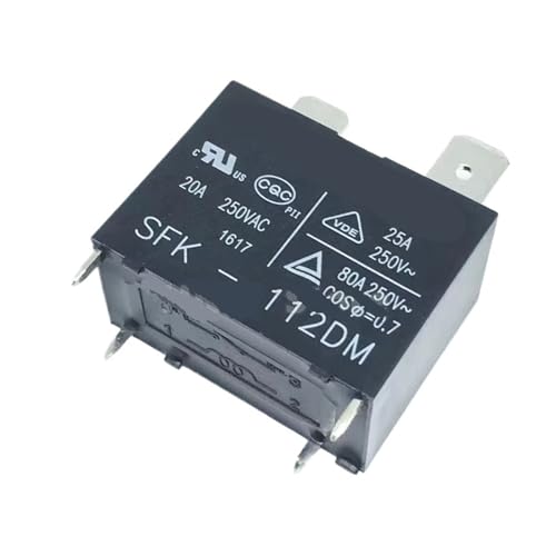 SFK 112DM Relais d'alimentation électromécanique 12V 20A 250VAC 4 broches