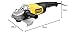 2000W 230mm Grinder 6500RPM Speed M14 Shaft Thread with 3 Position Side Handle and STANLEY Brand Disc Change Key