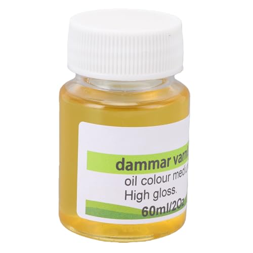 Generic Glanzlack, Vielseitiges Hochglanz-Finish, 60 Ml, Transparenter Lack für Kunststudenten