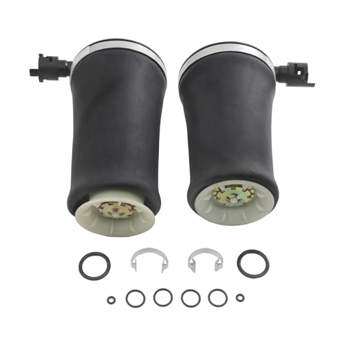 DICMIC Rear Air Spring Suspension Kit Compatible with 1992-2011 Mercury Grand Marquis 1990-2011 Lincoln Town Car 1993-2008 Ford Crown Victoria Replace# 3U2Z5580AA, 3U2Z5580BA