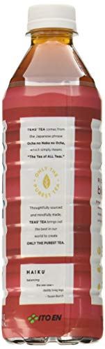 Image of Teas' Tea Unsweetened Organic Black, 16.9 Ounce (pack Of 12)