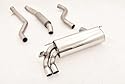 Friedrich Motorsport 76mm Anlage für BMW 4er F32 / F33 / F36 Coupe/Cabrio/Gran Coupe (Motorisierung siehe Artikelbeschreibung), Set mit Parkscheibe