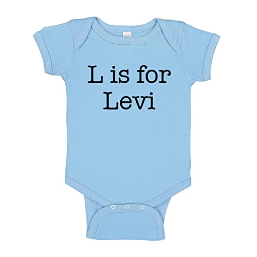 L is for Levi Baby Infant Bodysuit