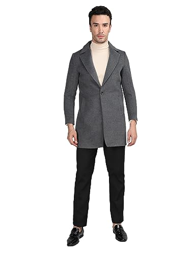 Image of DLANXA Men Casual Solid Winter Wear Coat