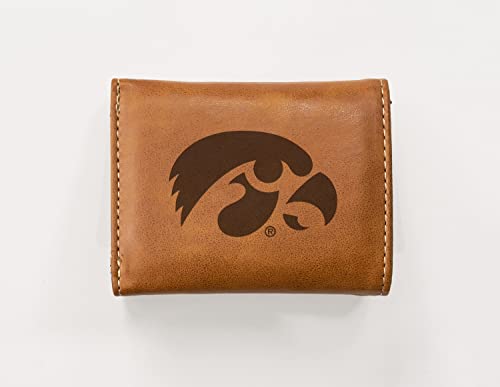 Image of Rico Industries NCAA Laser Engraved Trifold Laser Engraved Tri-Fold Wallet - Men's Accessory