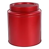 Boîte à thé en étain : bords arrondis, finition finement polie, sensation agréable toucher, ce pot en étain est pratique à utiliser, boîtes à thé en vrac