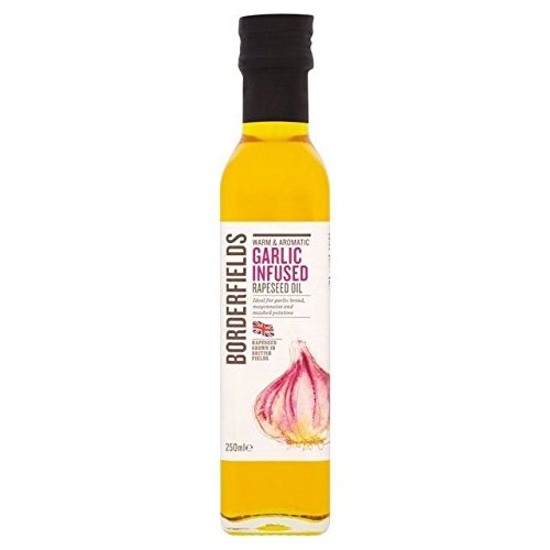 Aceite de Canola prensado en frío con ajo Borderfields 250 ml miniatura 2