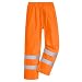 AUYAO Leichte Regenhosen für Herren Damen Regen Warnschutzhose Winddichte Outdoorhose für Fahrrad Trekkinghose Wanderhose Camping Hose Warnschutz Regen-Latzhose Warnregenhose Arbeitshose (Orange,185)