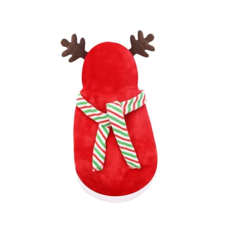 Disfraz navideño BESPORTBLE para perro tamaño XS miniatura 1