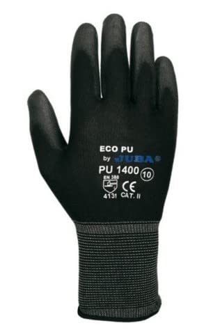 GUANTE MONTAJE XS06 P/POLIU. ECO-PU POLIAM GR JUBA. CAJA 10 UDS