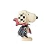 Enesco Peanuts by Jim Shore Halloween Snoopy Vampire Miniature Figurine, 2.75 Inch, Multicolor