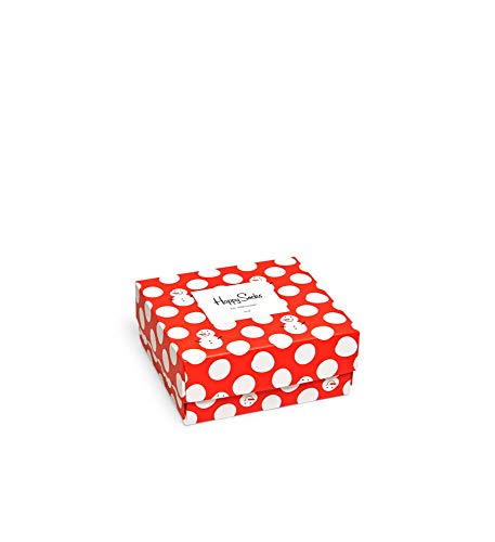 Happy Socks Unisex 2-pak julegaveæske Socken, Rot, 41-46 EU