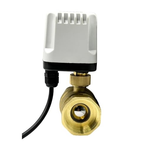 Vanne à bille électrique en laiton robuste CR04 motorisation stable 24V - 5