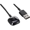 Fitbit Smartwatch Charging Cable for Sense 2, Sense, Versa 4 and Versa 3, Official Product, Black