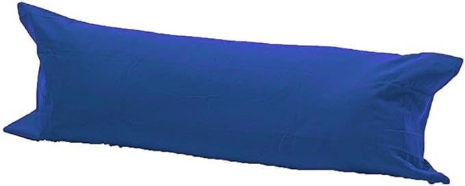 INSAFIANS Long Bolster Pillowcase Soft & Comfortable Covers for Pregnancy Maternity Orthopedic Support Ideal for Side and Back Sleepers (6FT royal) — image 1