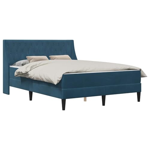 Genérico Estructura de Cama con colchón Azul 120 x 190 cm Tercio,Mobiliario,Camas y Accesorios,Colchones,Azul,3414788