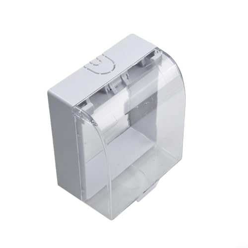 86 Type Waterproof Box Cover, Effective Solution for Keeping Electrical Sockets Safe from Moisture (Transparent)