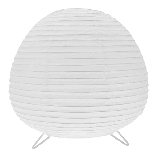 Lámpara de mesa papel suave para luz nocturna y dormitorio miniatura 1