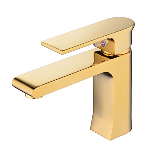 Grifo Lavabo, Grifo del Baño Monomando,Grifo de Baño Durable con Función de...