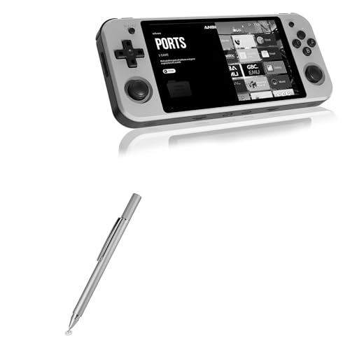 BoxWave Stylus Pen Compatible with Cintwor RG552 Handheld Game Console (5.5 in) - FineTouch Capacitive Stylus, Super Precise Stylus Pen - Metallic Silver