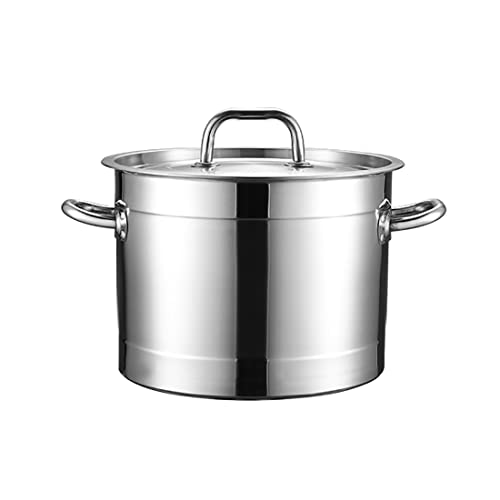Marmite inox 304 grande capacité 13L faitout induction seau à soupe