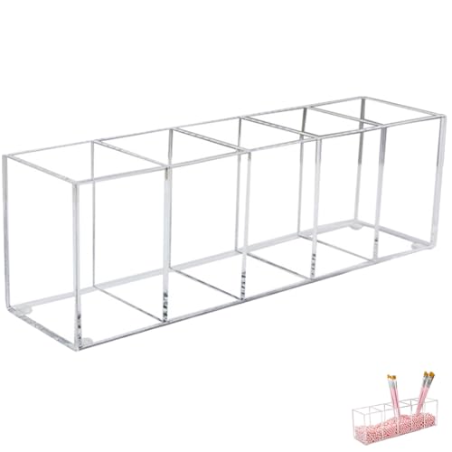 Boîte de rangement multifonction transparente pour vos pinceaux - 2